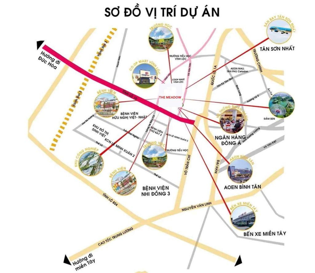 Nhà phố - biệt thự xây sẵn The Meadow Bình Chánh 3